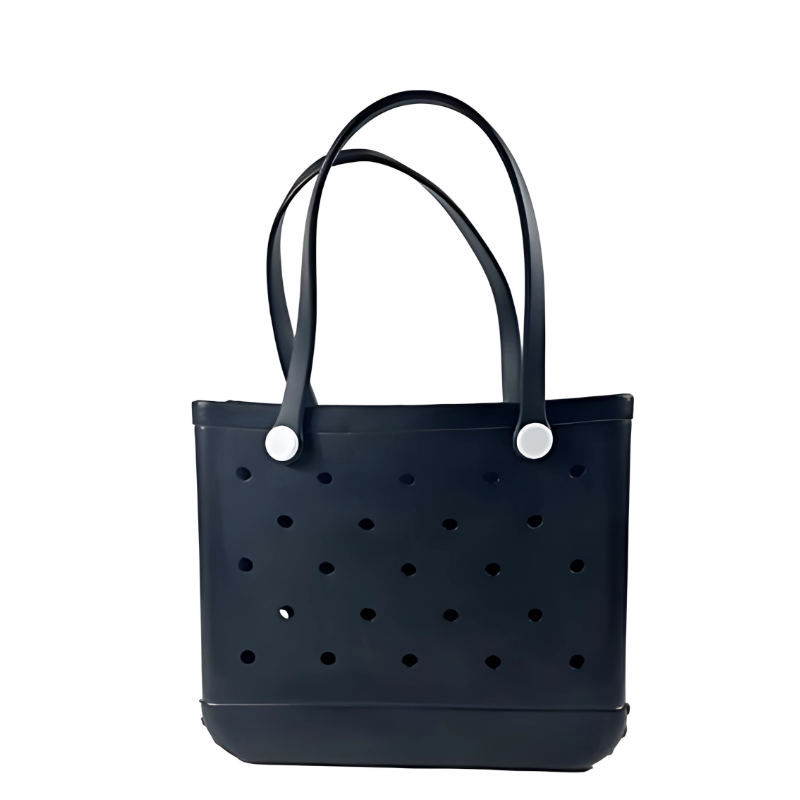 Crocs Beach Tote Bag in black color