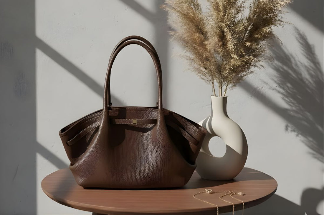 tote bags with soft structure and simple design