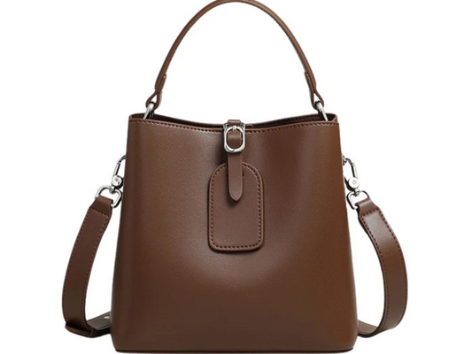 Brown Leather Hobo Bag
