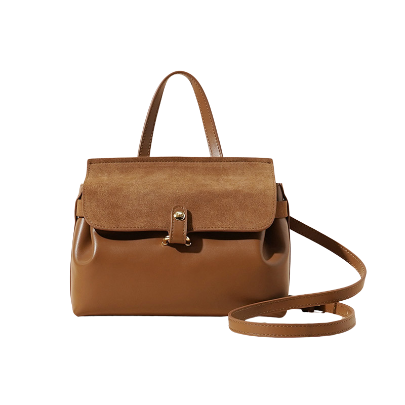 Women's Luxury Leather Cross Body Handbags | Brown Leather Handbag