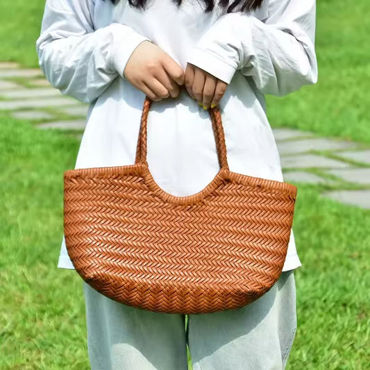 Genuine Leather Tote Bag For Women