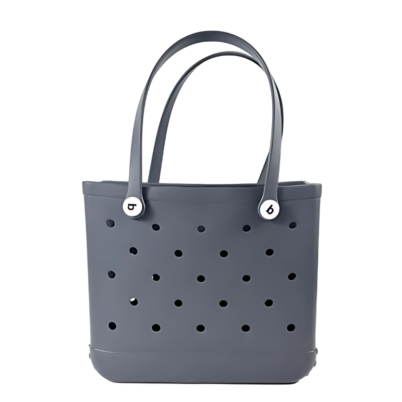 Crocs Beach Tote Bag in grey color