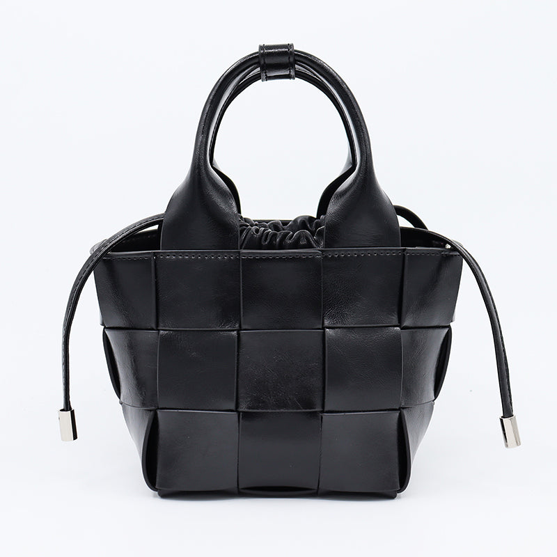 Blue Bucket Bag - Top Handle Bags Designer