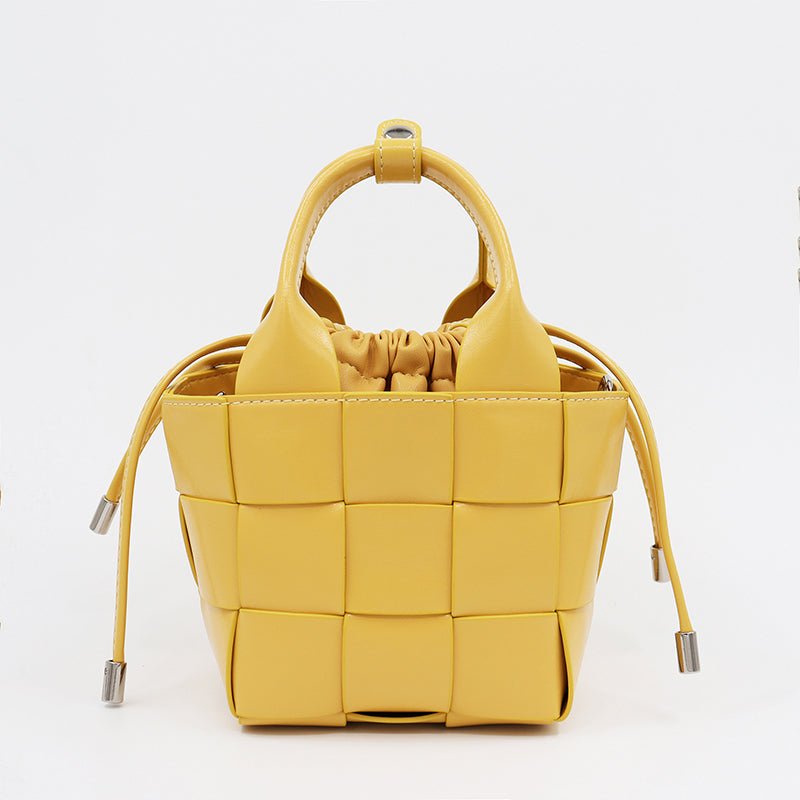 Blue Bucket Bag - Top Handle Bags Designer