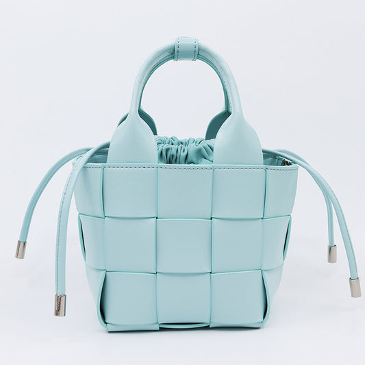 Blue Bucket Bag - Top Handle Bags DesignerBlue Bucket Bag - Top Handle Bags Designer