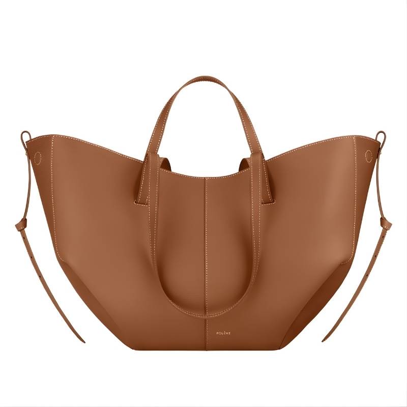 soft leather tote bag for women styled for everyday shoulder carry
